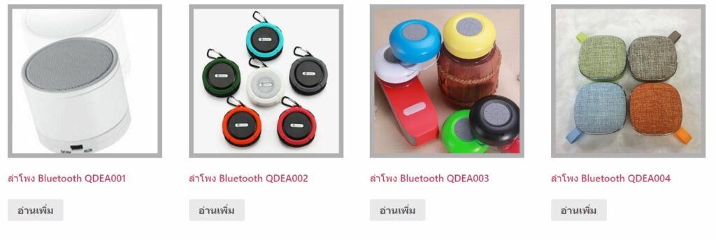สินค้าพรีเมี่ยม BT speaker